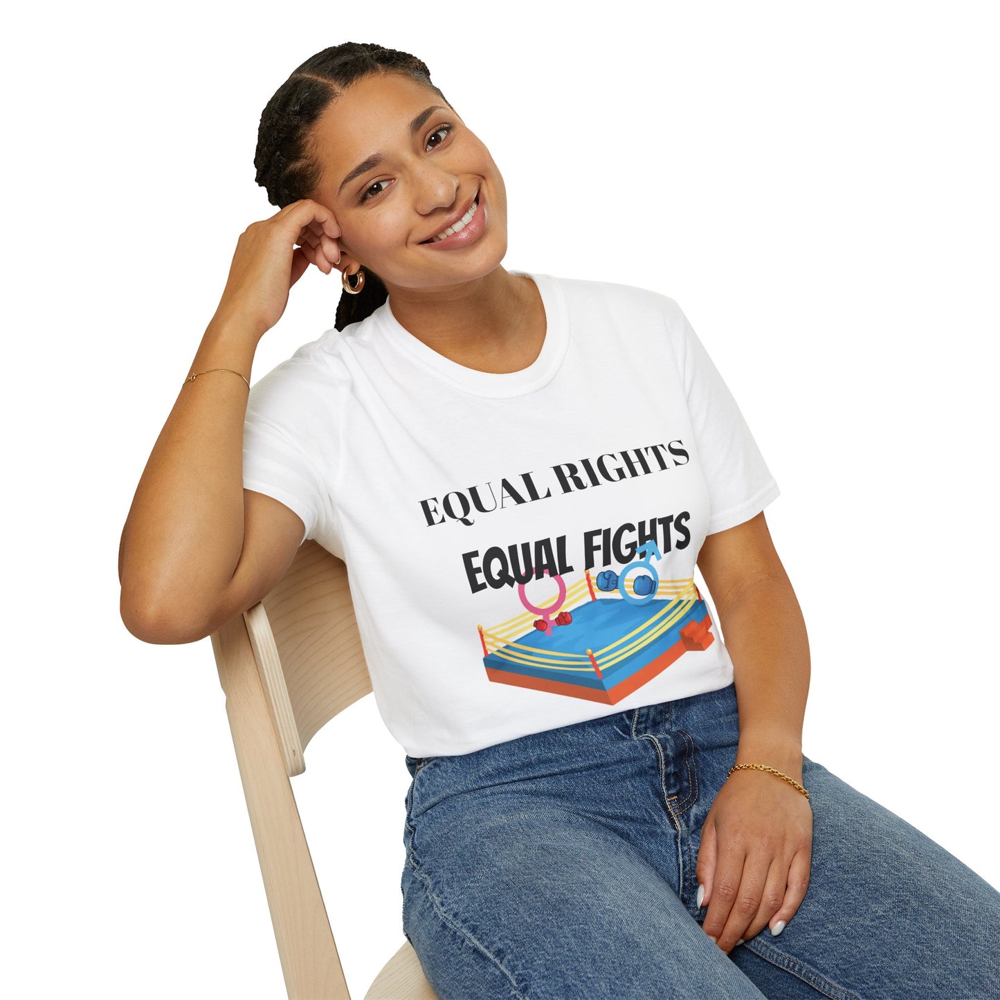 Equal Rights, Equal Fights Softstyle T-Shirt