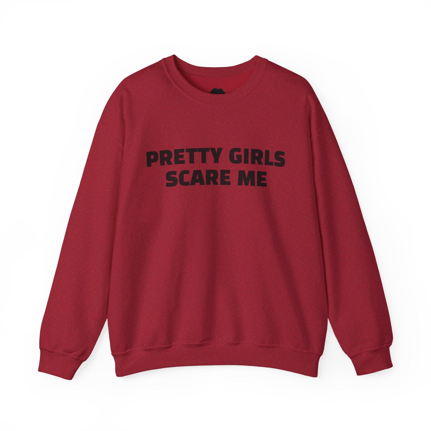 "PRETTY GIRLS SCARE ME" Heavy Blend™ Crewneck Sweatshirt