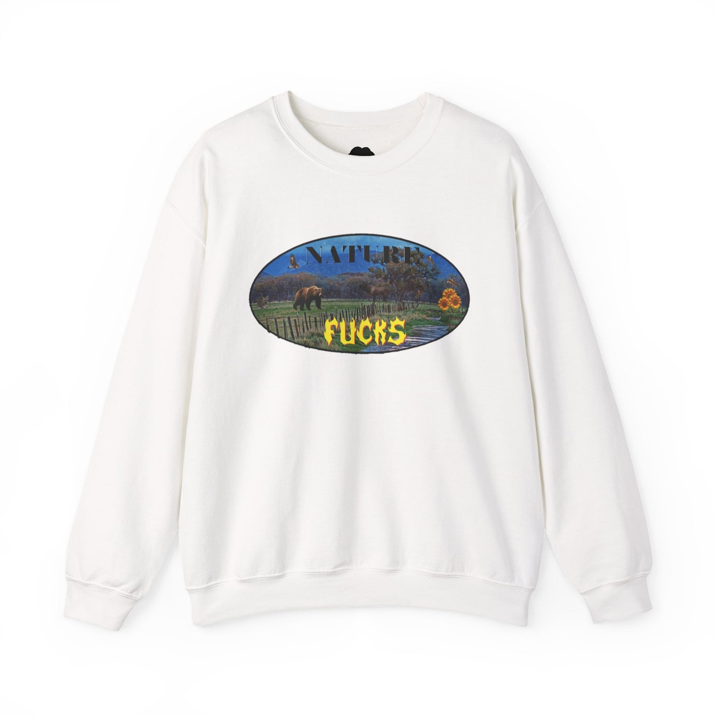 NATURE FUCKS Heavy Blend™ Crewneck Sweatshirt