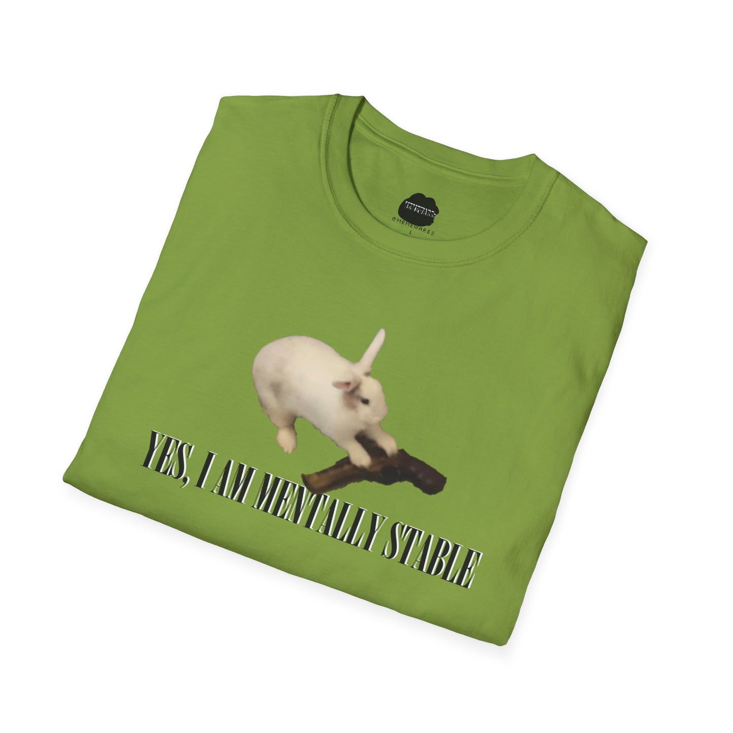 Yes, I am Mentally Stable Softstyle T-Shirt