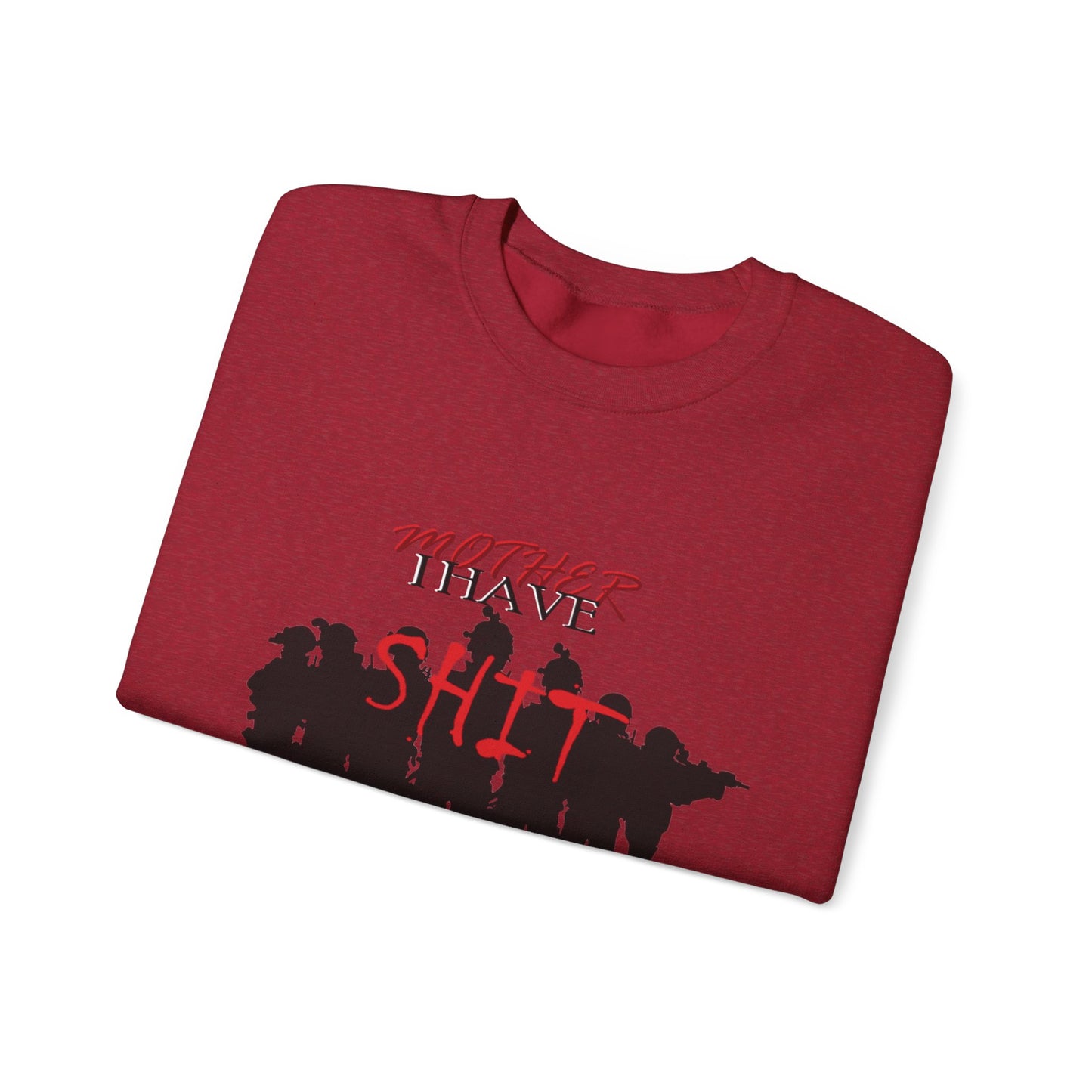Mother I Have SH!T the Bed Women Heavy Blend™ Crewneck Sweatshirt