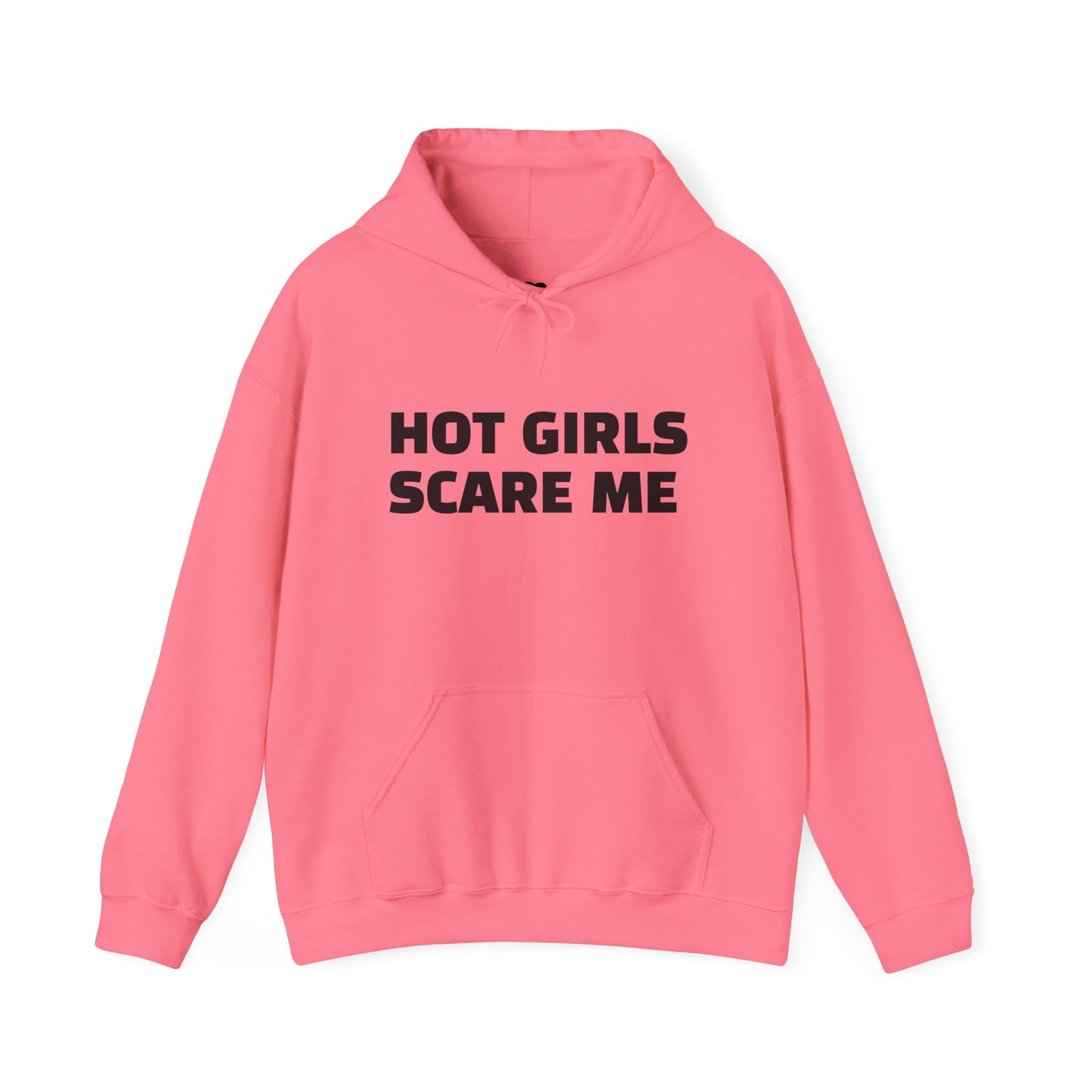 HOT GIRLS SCARE ME Heavy Blend™ Hooded Sweatshirt
