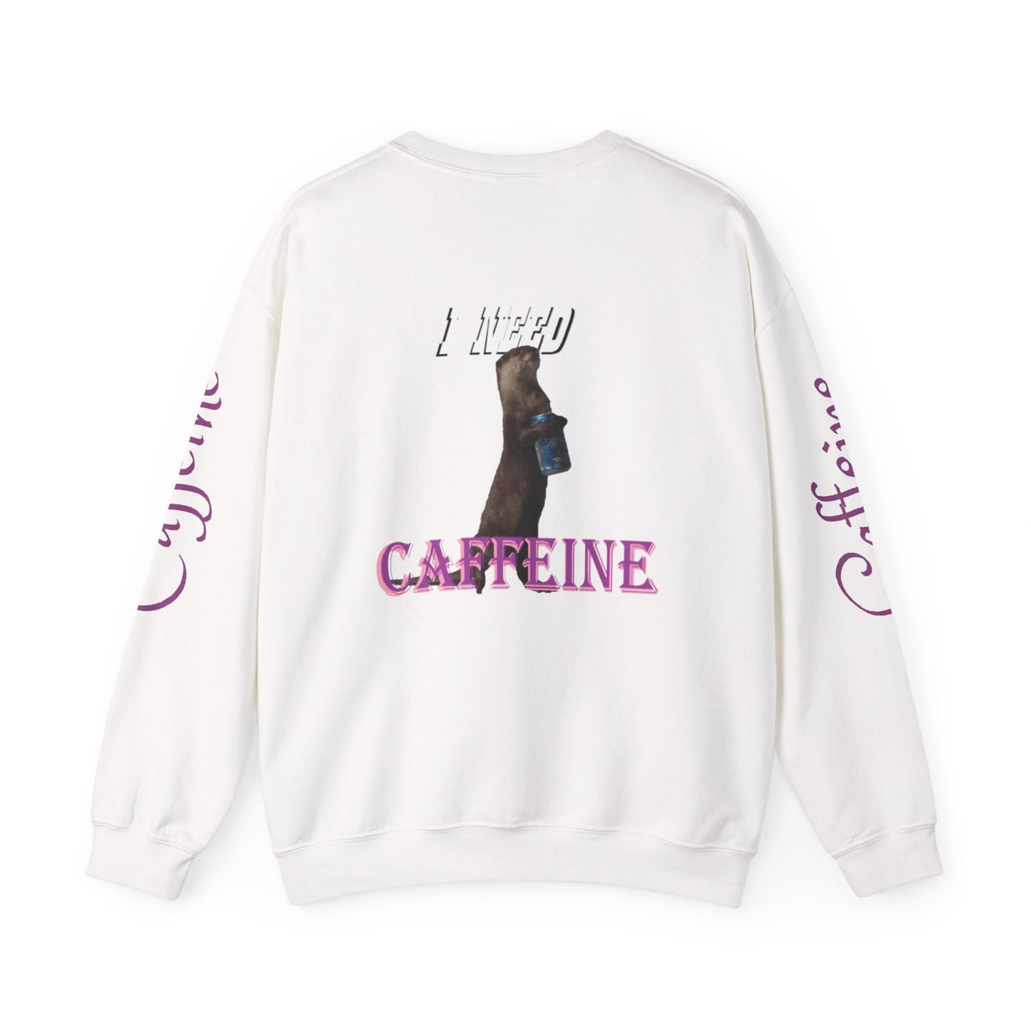 I Need Caffeine Heavy Blend™ Crewneck Sweatshirt