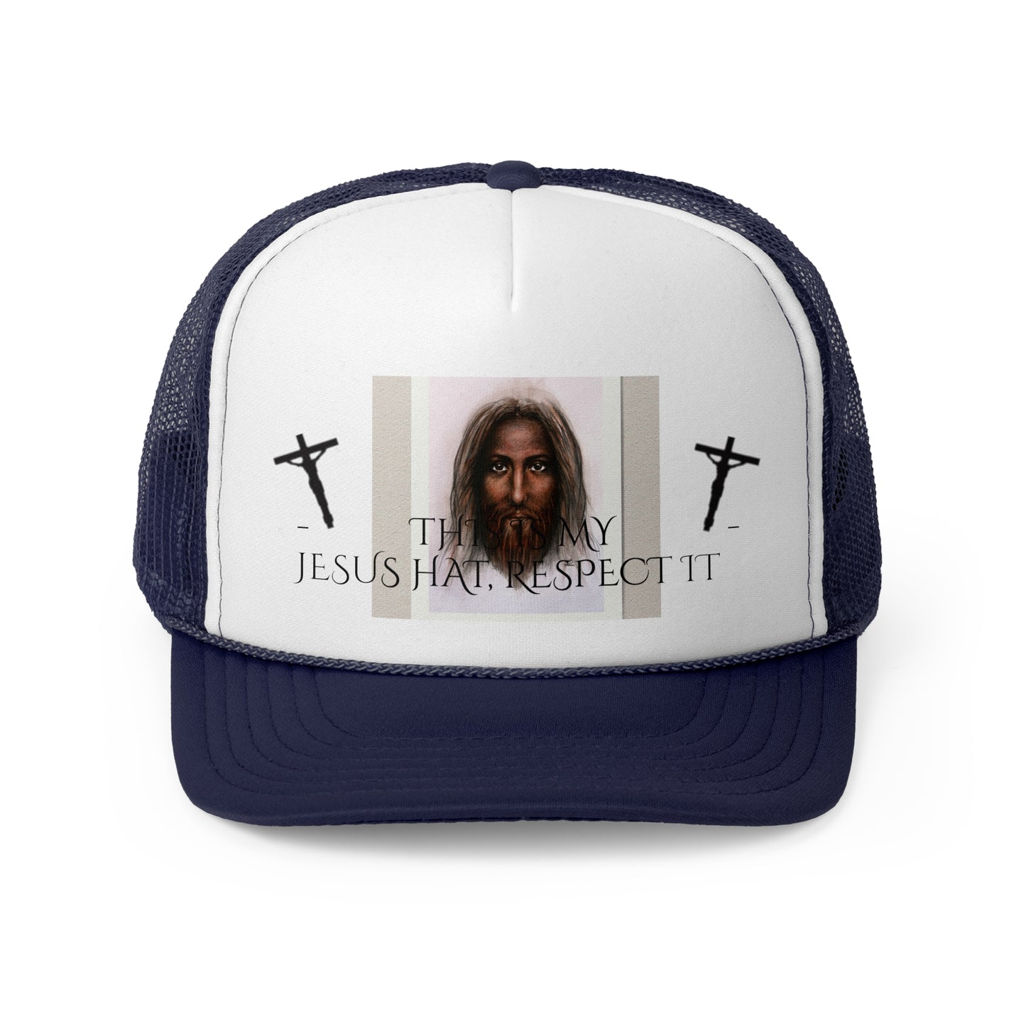 "This is My Jesus Hat, RESPECT IT" Trucker Cap