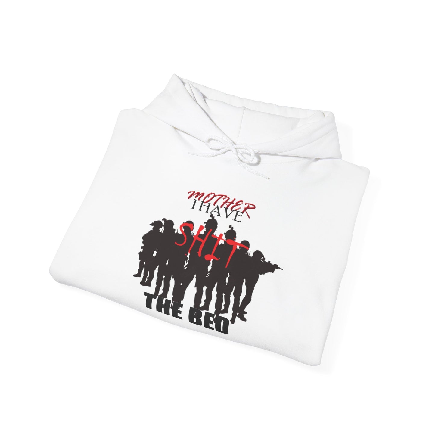 Mother I Have SH!T the Bed Heavy Blend™ Hooded Sweatshirt
