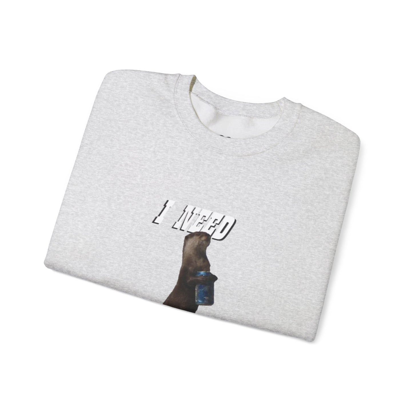 I Need Caffeine Heavy Blend™ Crewneck Sweatshirt