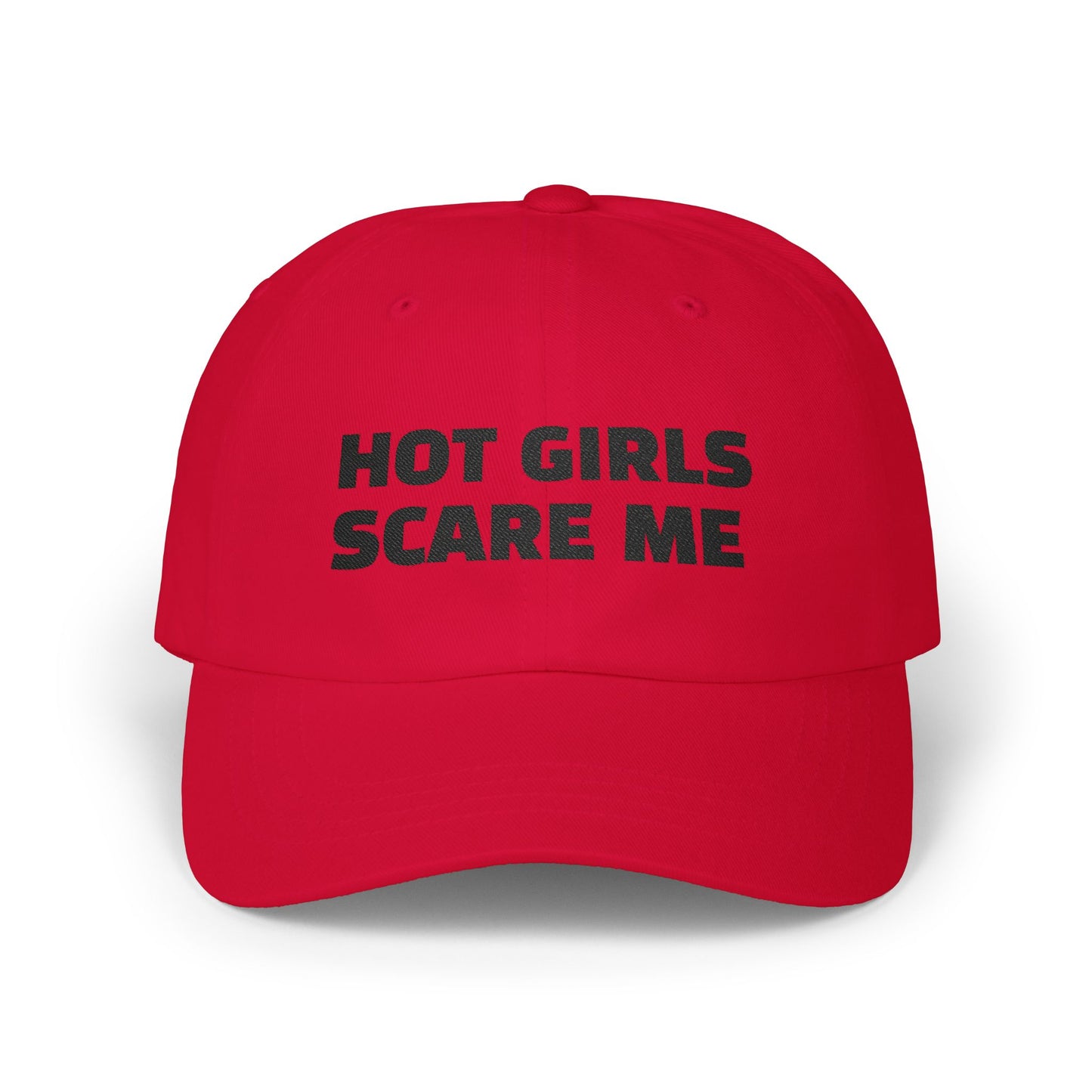 Hot Girls Scare Me Dad Cap
