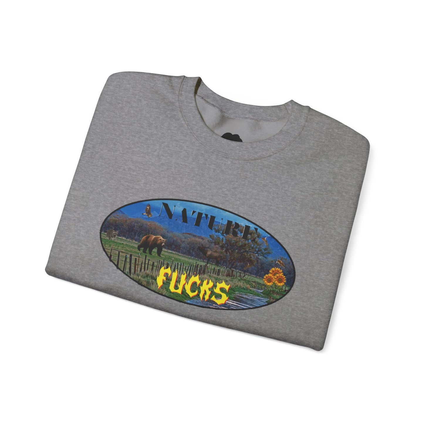 NATURE FUCKS Heavy Blend™ Crewneck Sweatshirt