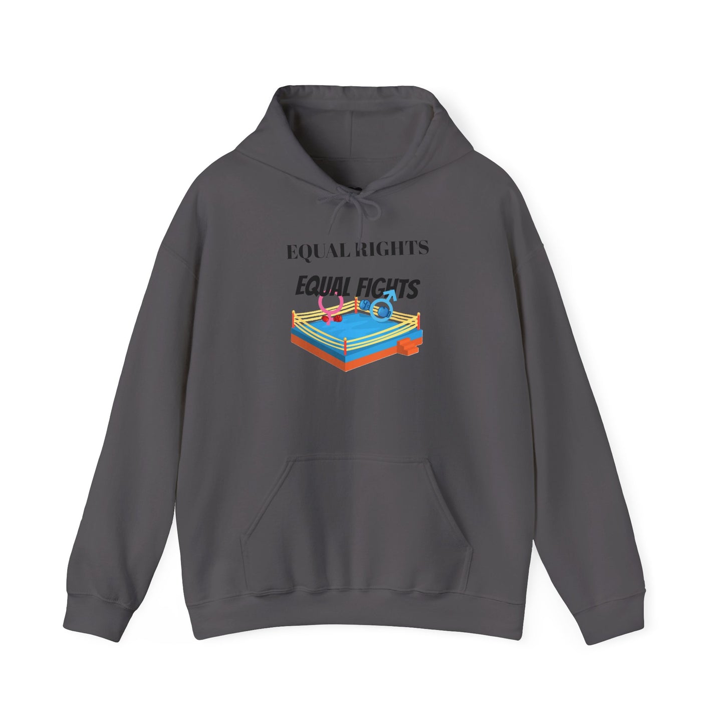 Equal Rights, Equal Fights Heavy Blend™ Hooded Sweatshirt