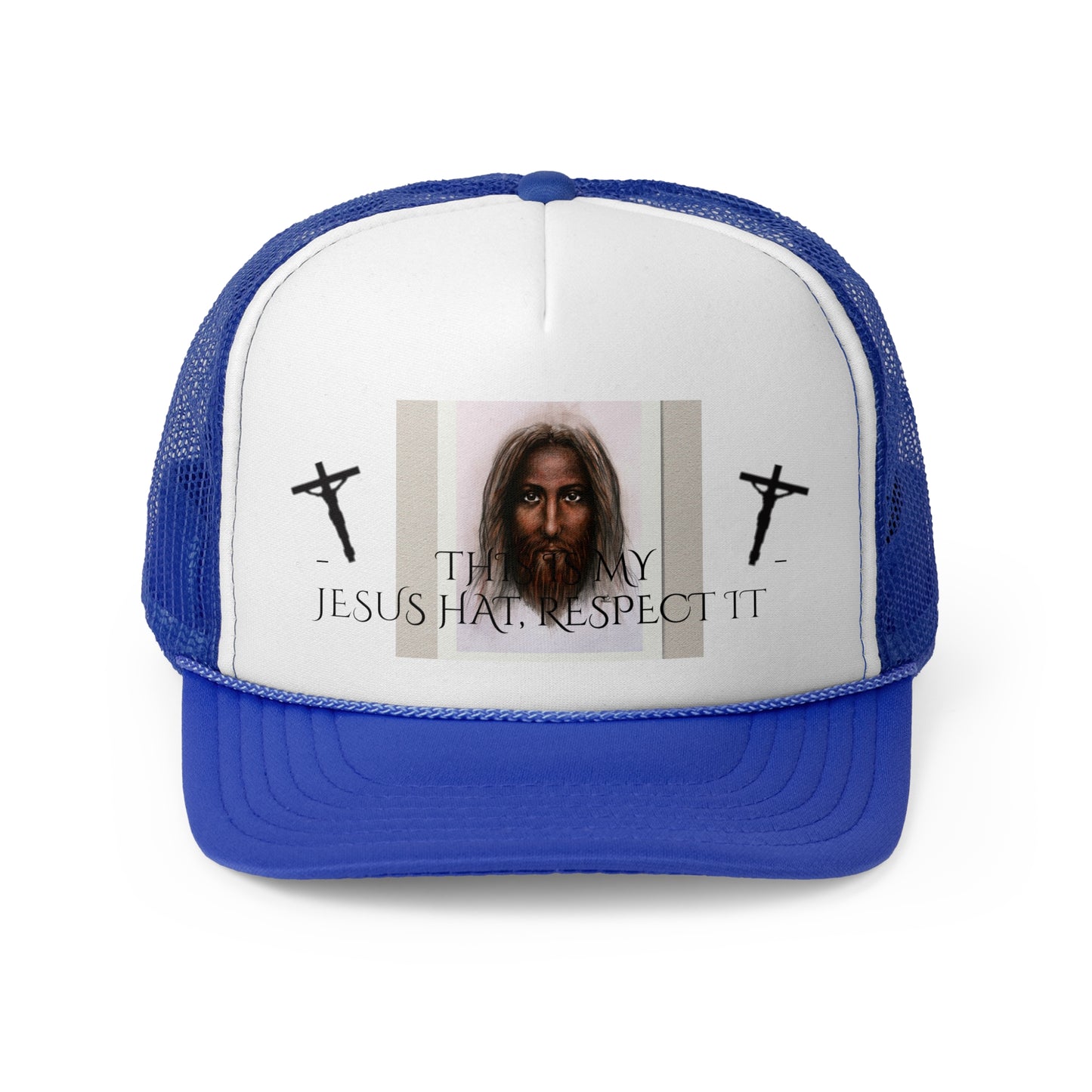 "This is My Jesus Hat, RESPECT IT" Trucker Cap