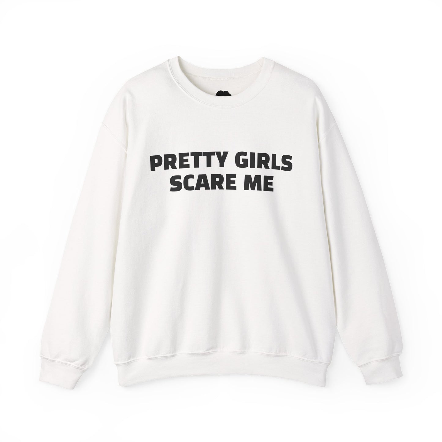 "PRETTY GIRLS SCARE ME" Heavy Blend™ Crewneck Sweatshirt