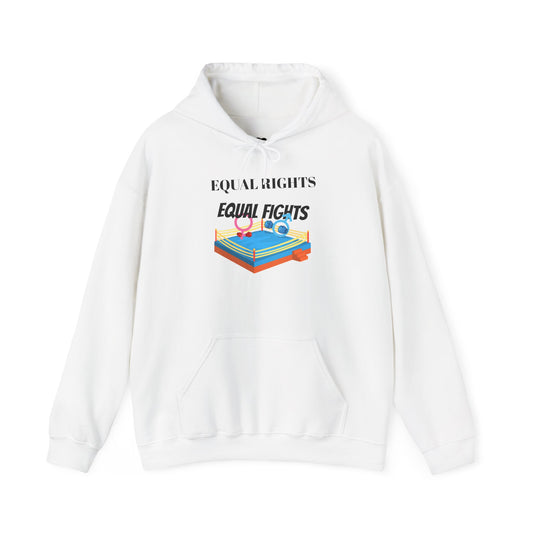 Equal Rights, Equal Fights Heavy Blend™ Hooded Sweatshirt